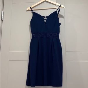 Spaghetti Strap Cutout dress